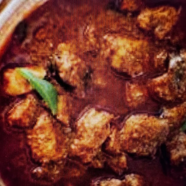 Fish or Shrimp Vindaloo (GF).