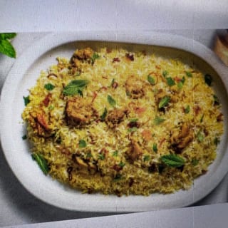 Goan Cafreal Rice Biryani
