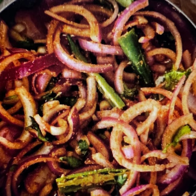Onion Chili Salad.
