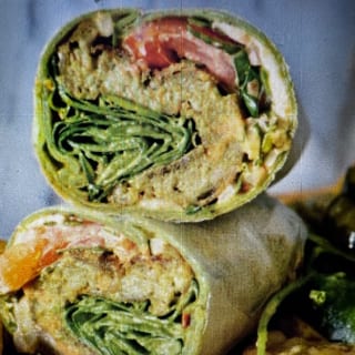 Veggie Naan Wrap