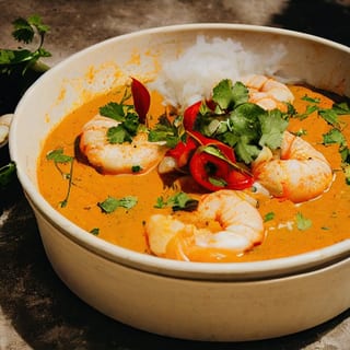 Fish or Shrimp Curry (GF)