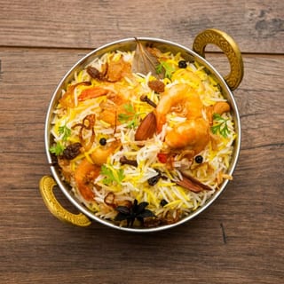 Shrimp or Fish Biryani (GF)